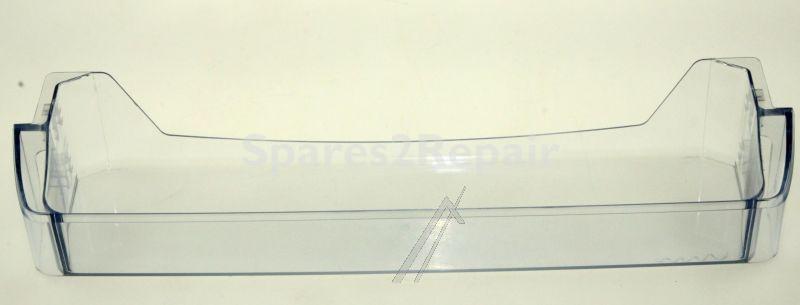 Refrigerator - Freezer Door Shelf - 42005649 Cheese-butter Compartment 140bxd Transparent Blue [Vestel]