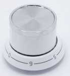 Control Knobs - 250316283 C00865471 Hob Knob White [Arcelik]