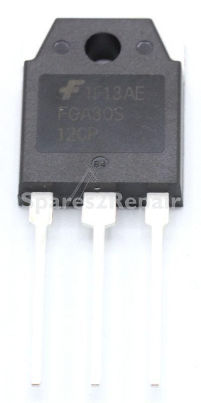 On Semiconductor Transistors - Fga30s Igbt 1300v 60a To-3p