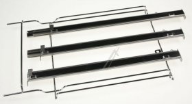 Hisense Gorenje Telescopic Slideout Oven Grills - 499699 Guide 60 Full Extension End Stop L Assembly