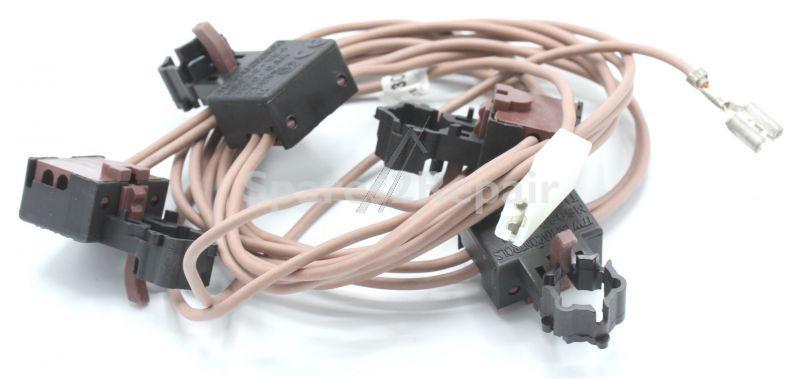 Button - 3570515217 Push Button Switch Complete Co [Electrolux Aeg]