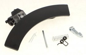 Washing Machine And Tumble Dryer Door Handles - 4055465175 Door Handle Washing Machine Kit Grey [Electrolux Aeg]