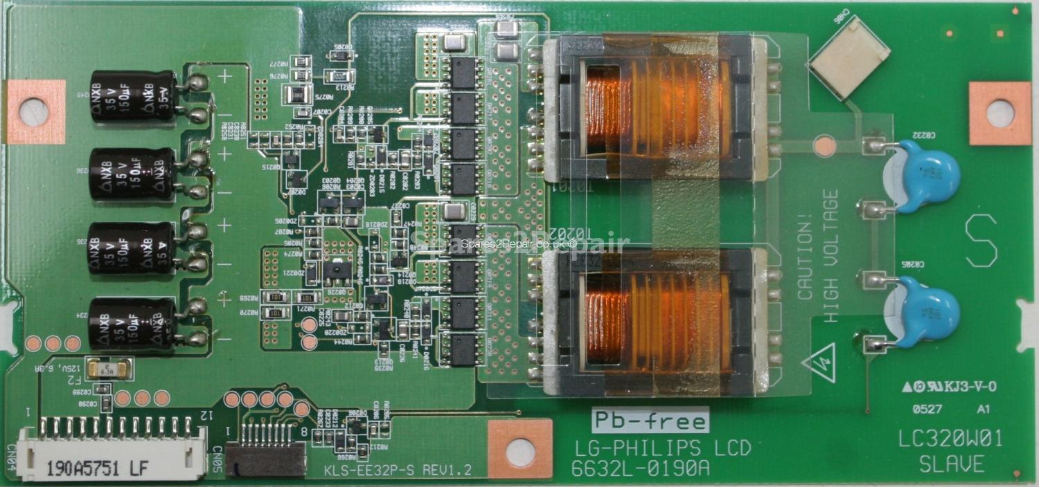 Advent 32INCHLCDTV - Inverter - 6632L-0190A - KLS-EE32P-S REV1.2 - LC320W01 SLAVE