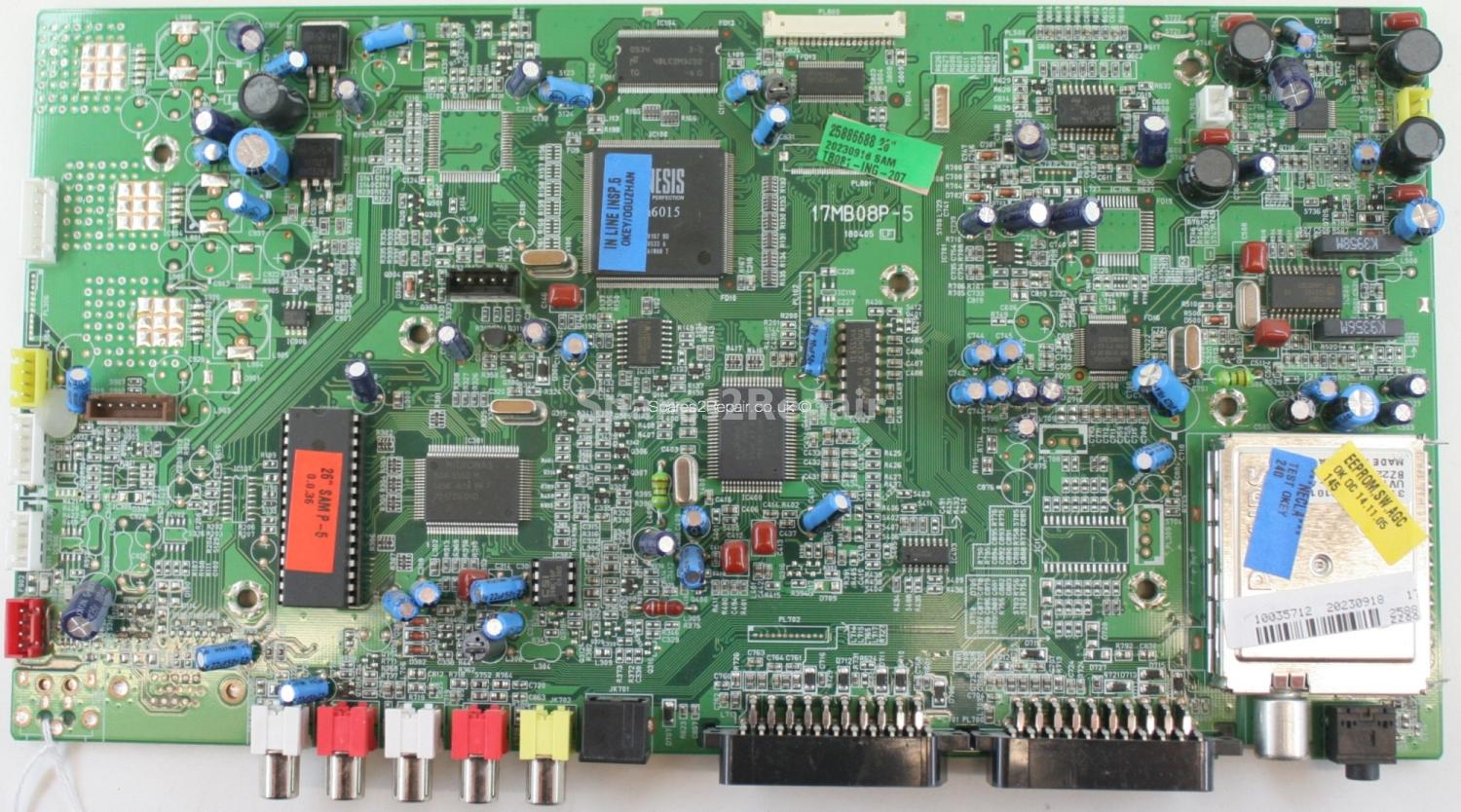 Bush LCD26TV022X - Main AV - 17MB08P-5 - 180405 - 20230918