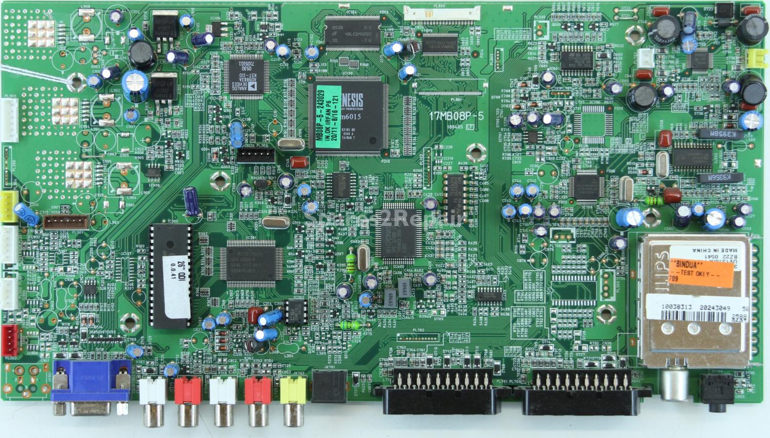 Dual DLCD2602 - Main AV - 17MB08P-5 - 180405 - 20243049