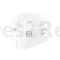Timer Button - 140137980011 Knob function white 7+0 [Electrolux Aeg]