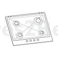 Panel - 3532397050 Cooking Top inox [Electrolux Aeg]