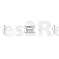 Operating Unit Screen - 8078096206 Control Panel Inox 60cm 2k Set [Electrolux Aeg]