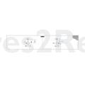 Operating Unit Screen - 140074465026 Control Panel inox zanussi 60c [Electrolux Aeg]