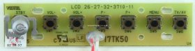 Goodmans GTVL32W26HDF - Buttons - 17TK50 - LCD 26-27-32-3710-11