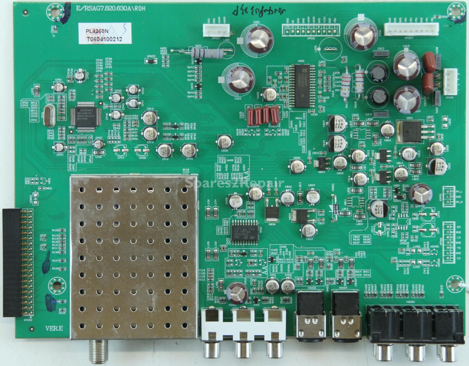 HP PL4260N - Main AV - RSAG7.820.630A\R0H - VER.E - T0604100212