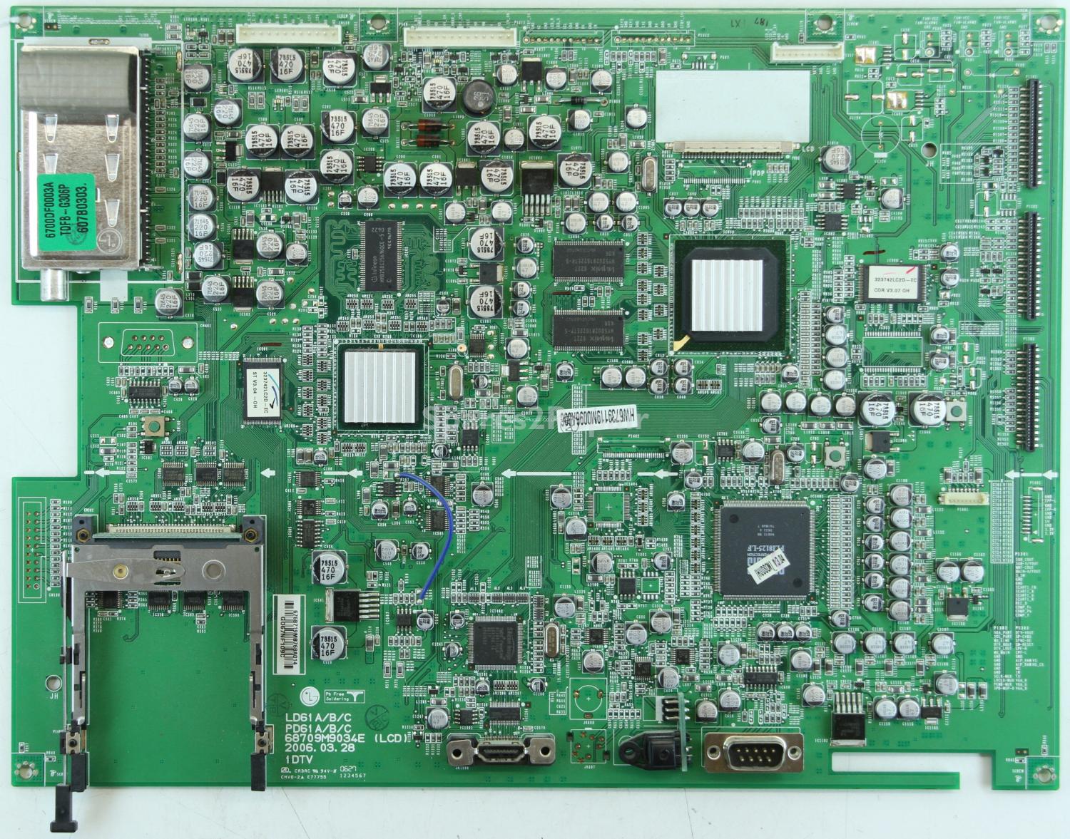 LG 32LCZD8 - Main AV - 6768719M - LD61 A/B/C - PD61 A/B/C