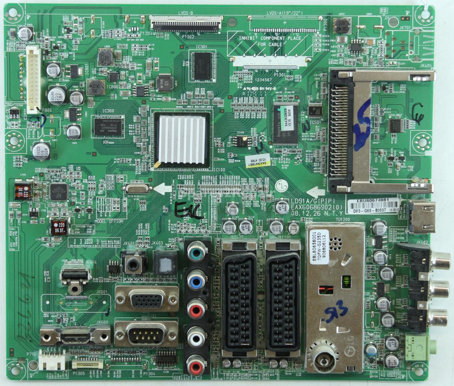 LG 32LG2100 - Main AV - EBU60674881 - EAX60686902(0) - LD91A/G