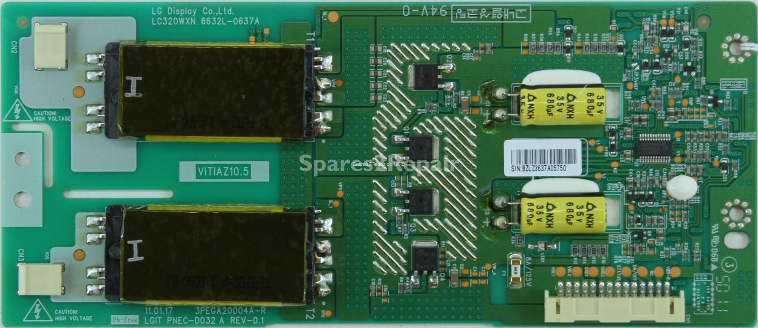 LG 32LK330U - Inverter - 6632L-0637A - 3PEGA20004A-R - PNEC-D032 A REV-0.1 - VITIAZ10.5