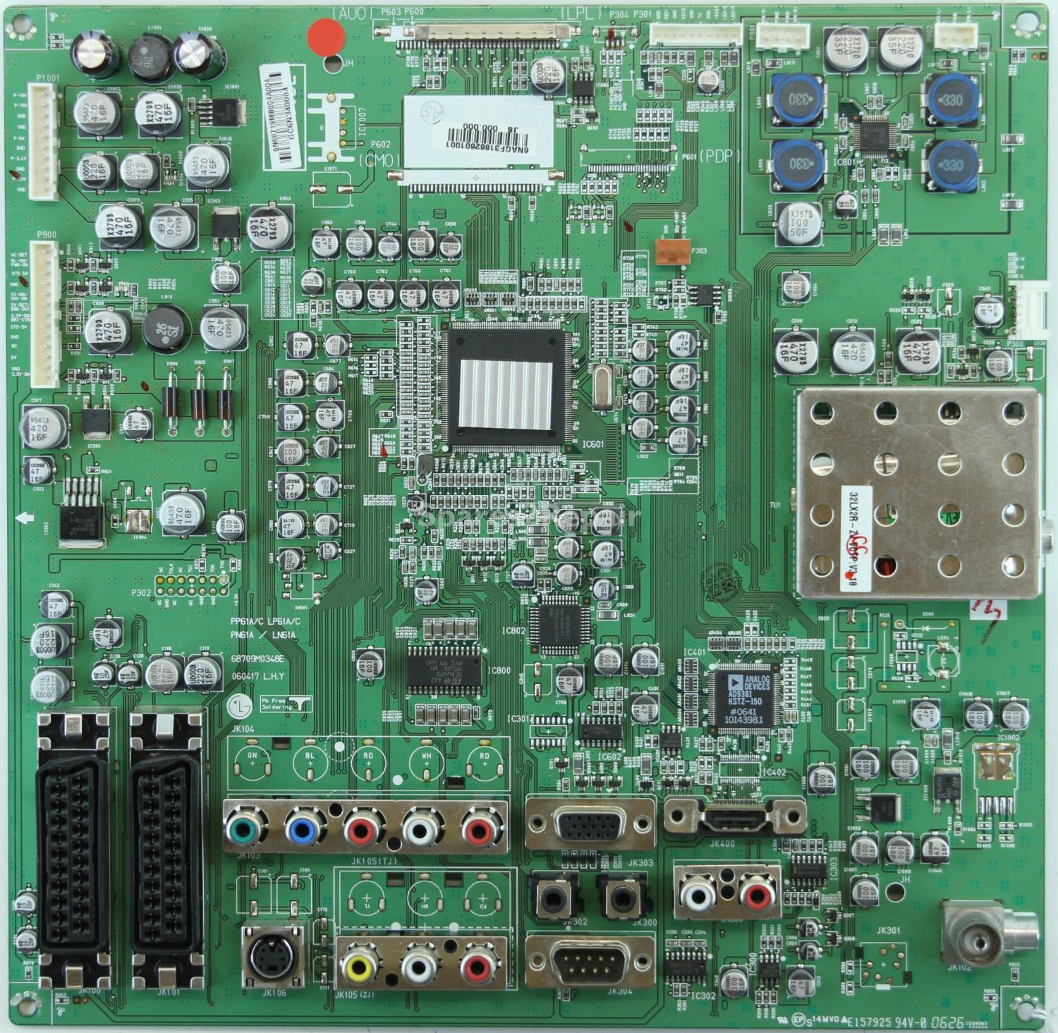LG 32LX2R - Main AV - 68709M0348E - 060417 - 68719MB804A