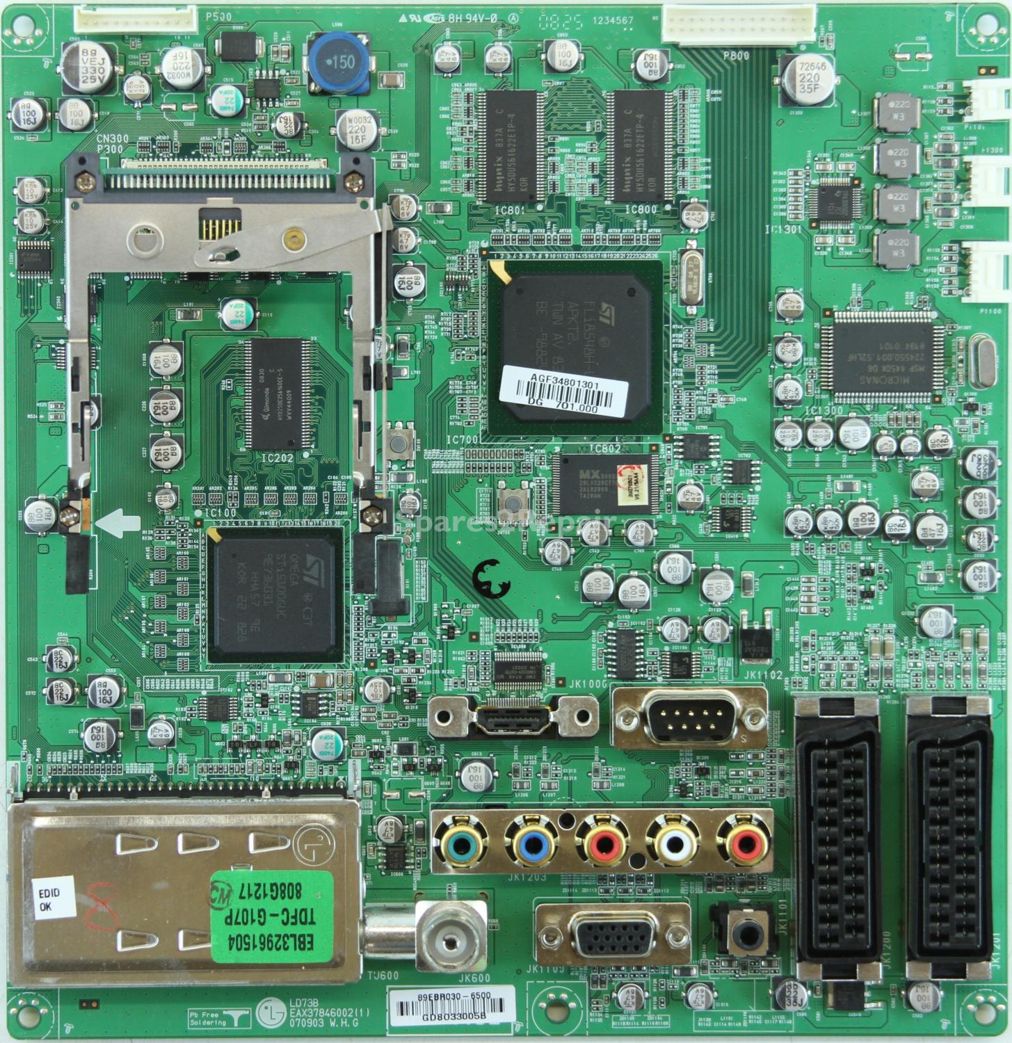 LG Main AV - EAX37846002(1) - AGF34801301 - LD73B - 070903