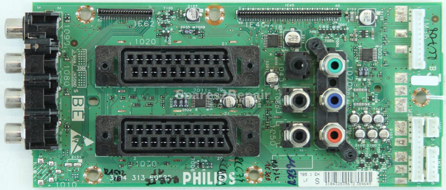 Philips 32PF9641D/10 - AV Inputs - 310432835672 - 3104313 60525