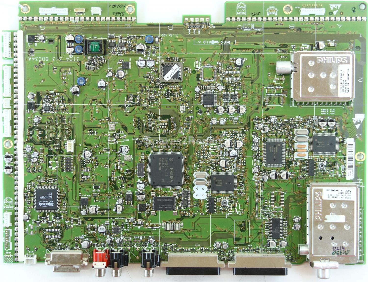 Philips 32PF9986/12 - Main AV - 3104 313 60034A - 3104 303 38944A