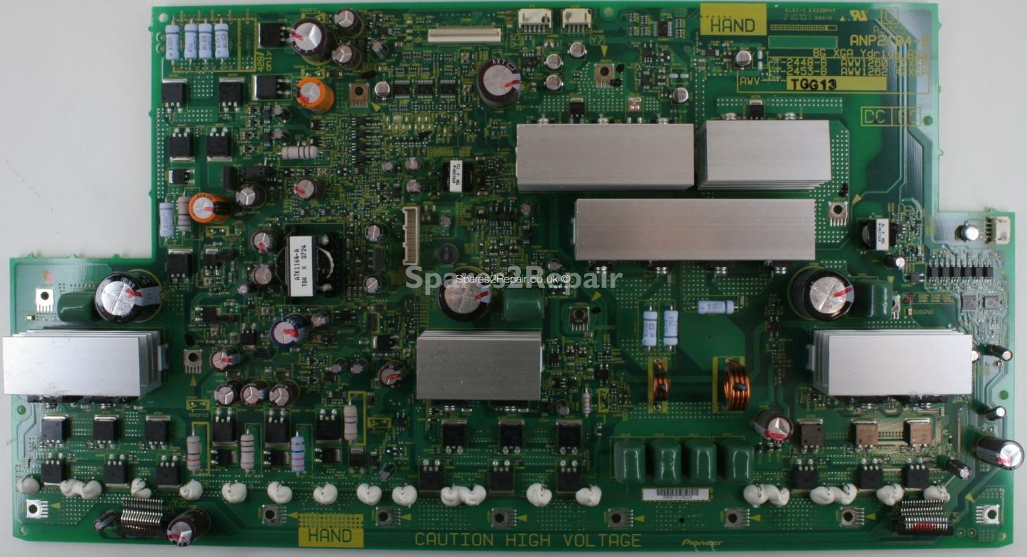 Pioneer PDP-508XD - YSUS - AWV2448-B - AWW1260 - 50XGA - ANP2184-B - 8G XGA Ydrive ASSY