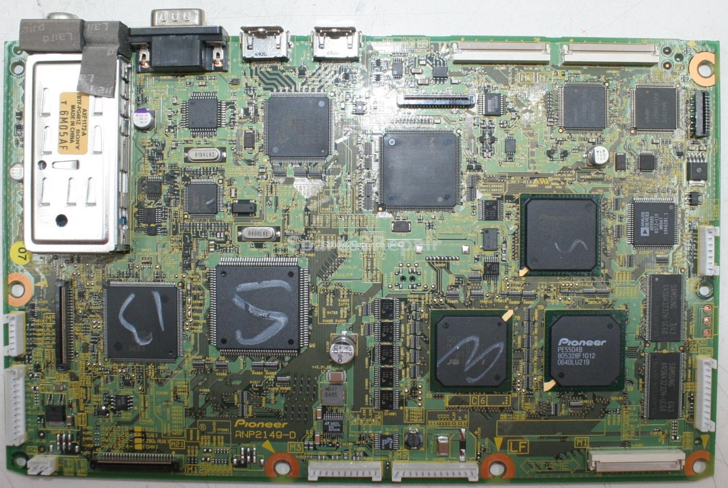 Pioneer PDP507XA - Inputs - ANP2149-D - AWV2320