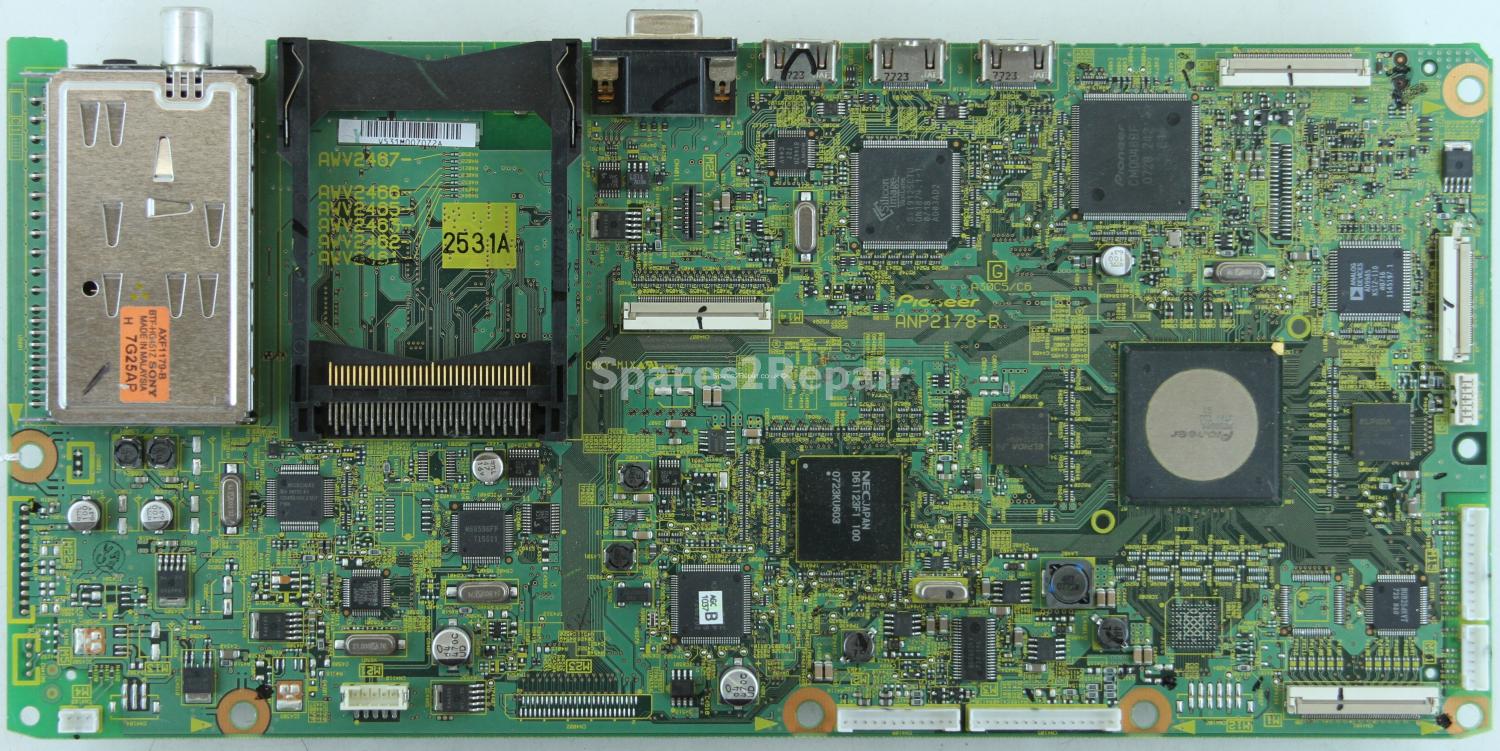 Pioneer PDP-508XD - Card Reader & Inputs - AWV2461 - AWV2531A - ANP2178-B