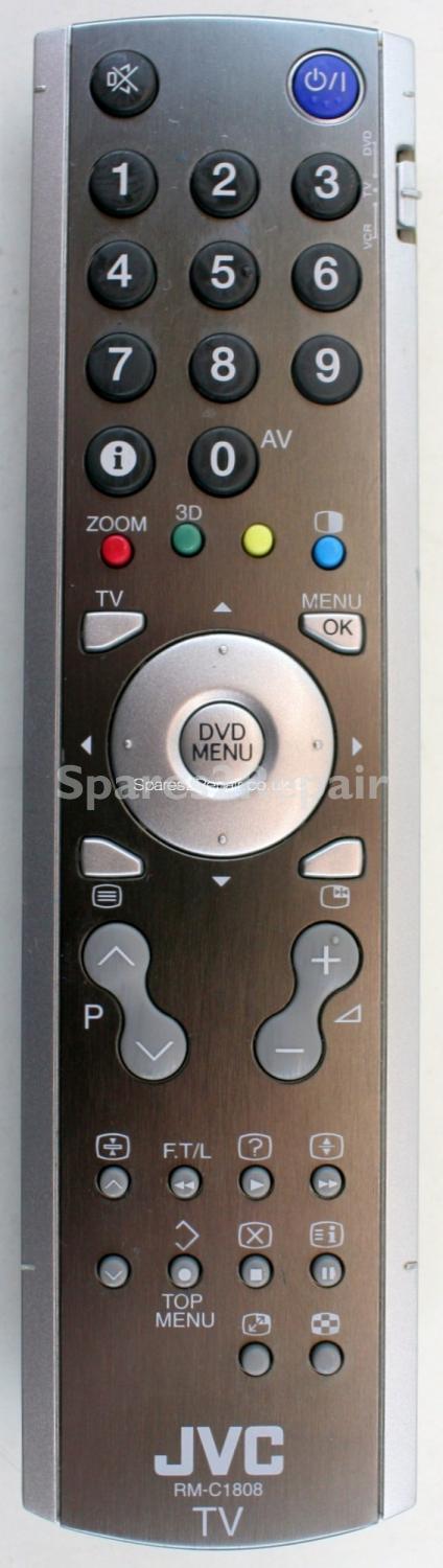 JVC RM-C1808 Remote Control (Original)