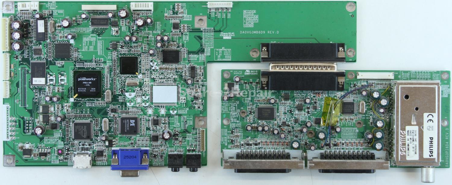 Sagem HD-L32T - Main AV - DA0VG3PI6D4 - REV.D - DA0VG3MB6D9 - REV.D