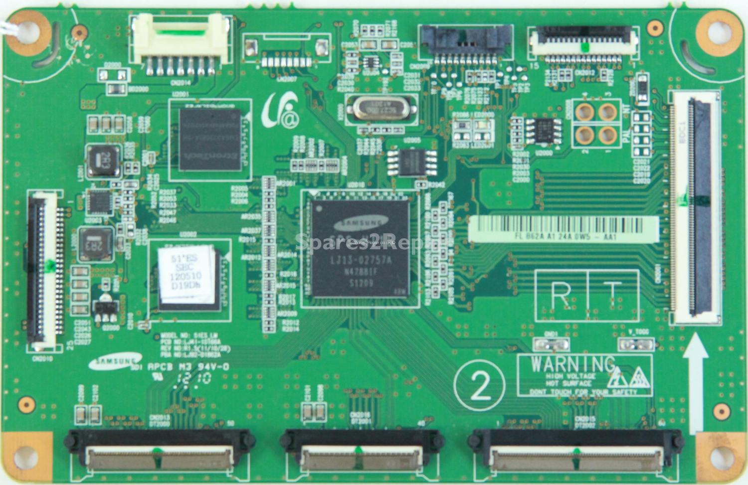 Samsung PS51E8000 - Logic CTRL BD - LJ92-01862A A1 - LJ41-10166A R1.5 - 51ES_LM