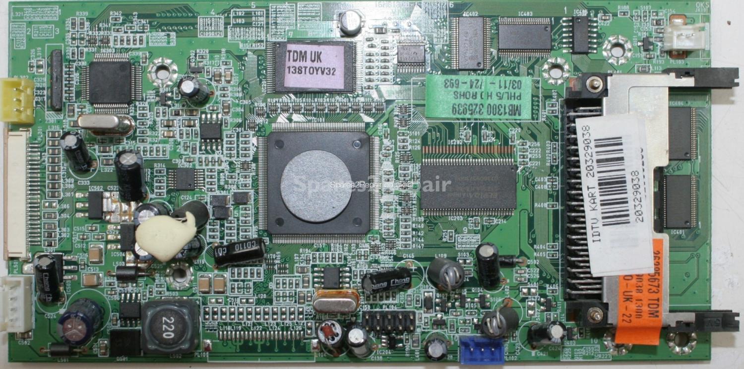 Sanyo CE42LD81-B - Card Reader - 16MB1300-1 - V1 - 030407 - MB1300 325939 - 20329038