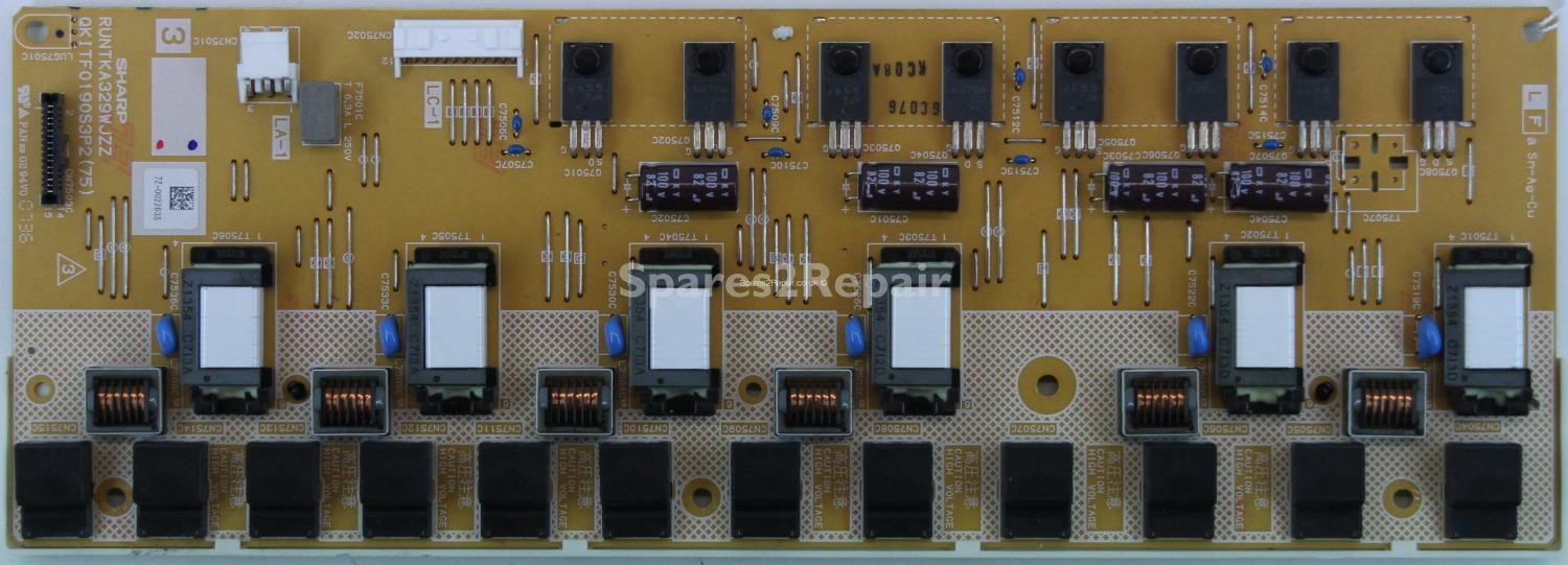 Sharp LC-52X20E - Inverter - RUNTKA329WJZZ - QKITFO190S3P2-75