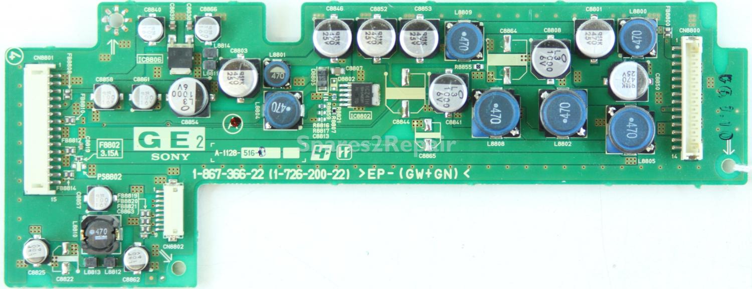 Sony KDL-S40A12U - Board - 1-867-366-22 - 1-726-200-22 - A-1128-516-A