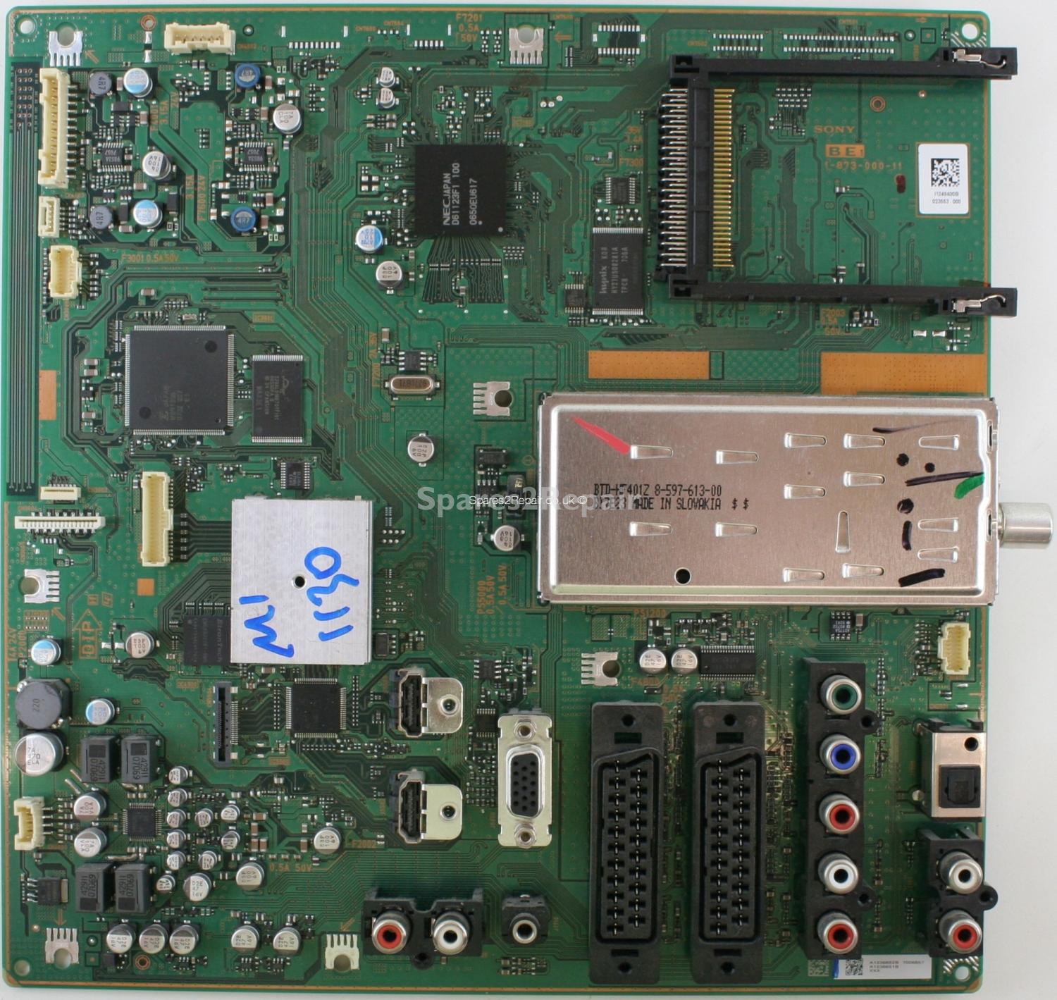 Sony KDL-32D3000 - Main AV - 1-873-000-11 - A1236652B - A1236651B