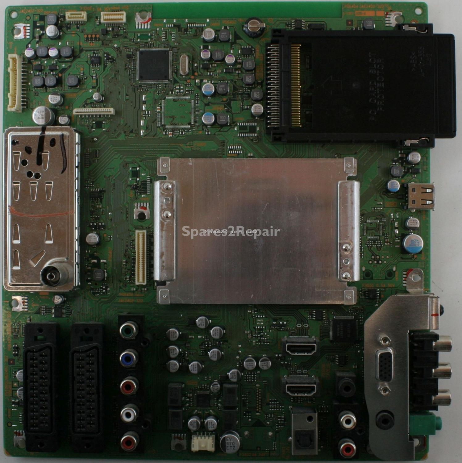 Sony KDL-32W4000 - Main AV - A-1363-835-A - 1-875-656-11