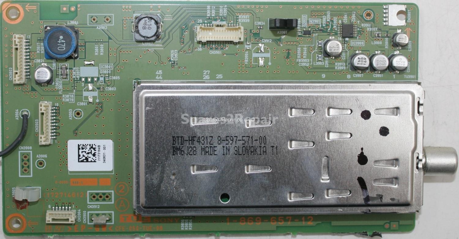 Sony KDL-40S2030 - Tuner - 1-869-657-12 - 172714612 - CFE-050-TUE-08