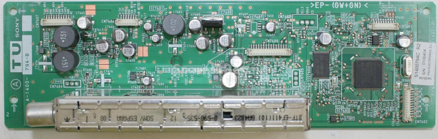 Sony KE-32TS2E - Tuner - 1-685-307-12 - 172142712 - A-1400-794-B
