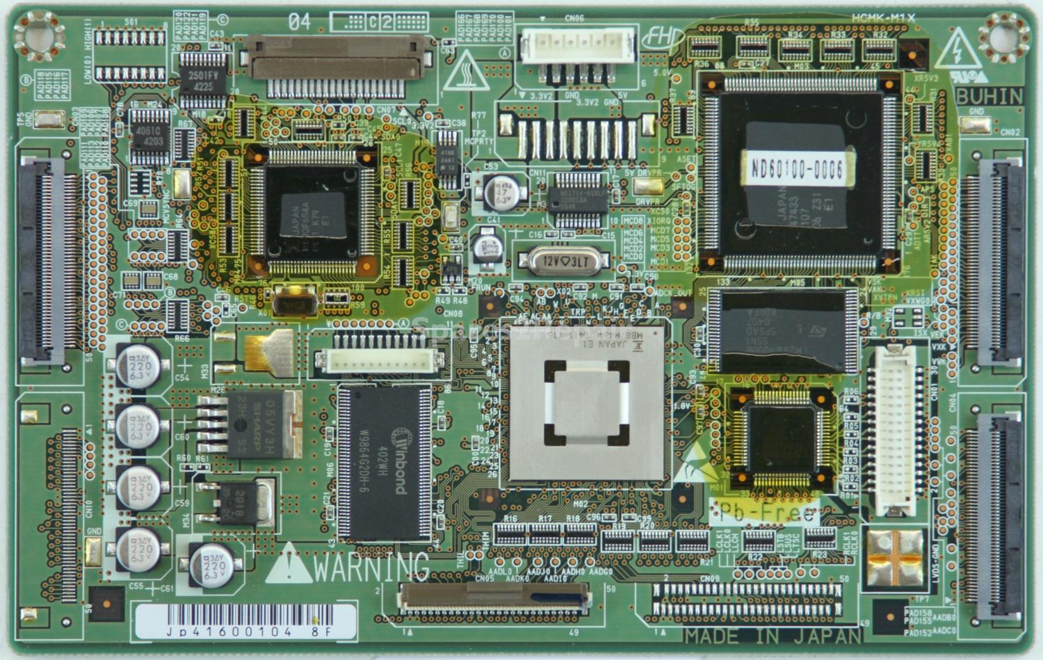 Sony KDE-P42XS1 - Logik Ctrl - ND60100-0006 - ND25001-D013
