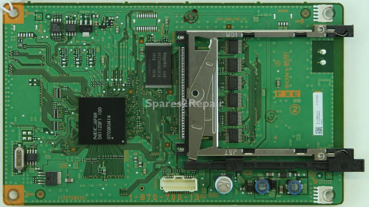 Sony KDL-46X2000 - Card Reader - 1-870-700-13 - 172758513 - CFE-060-FXE-07 - A1189655C - A1203584C