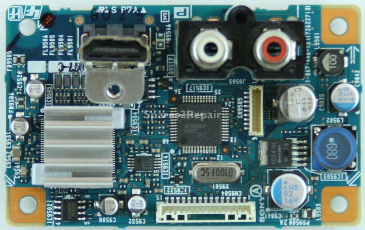 Sony KDL-S32A12U - Inputs - 1-867-446-13 - 172627713 - A-1115-003-C