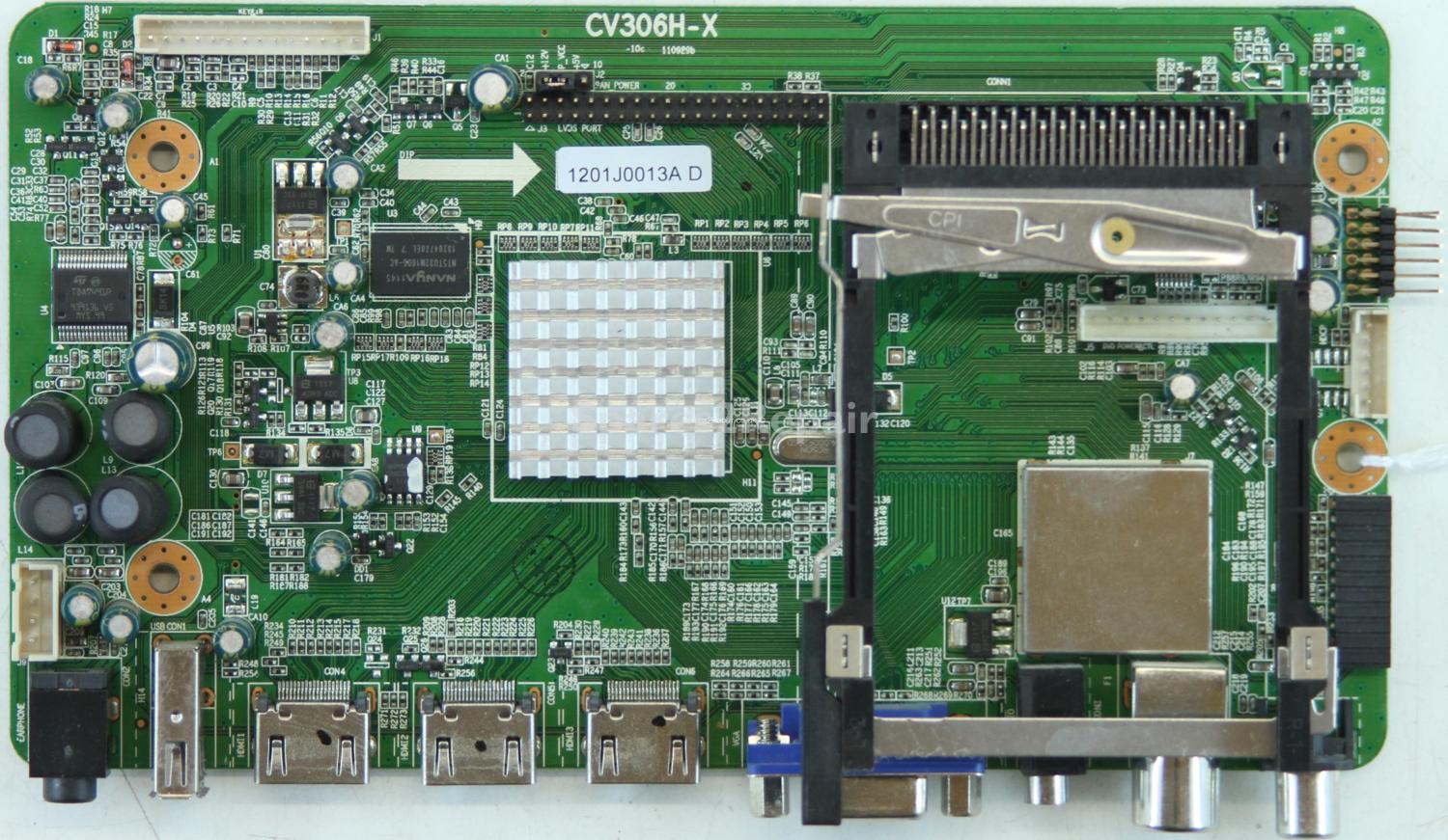 Technika LCD 26-560 - Main AV - CV306H-X - -10c - 110929b - 1201J0013A D