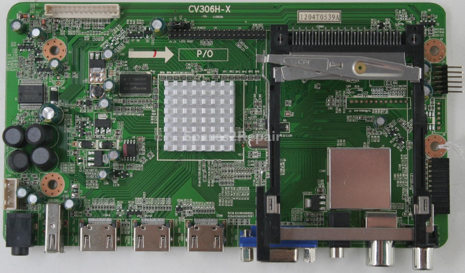 Technika LCD32-56 - Main AV - CV306H-X -10c - 110929b - 1204T0539A