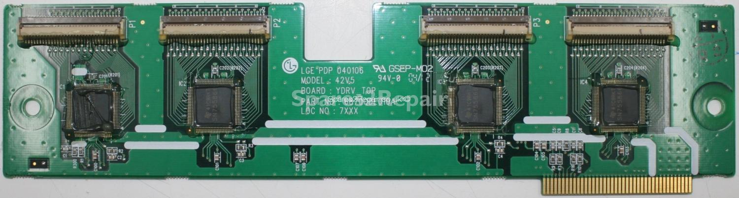 Techwood TWP-4210 - 42V5 YDRV_TOP - 6871QDH051C - 6870QDE010A - PDP 040106
