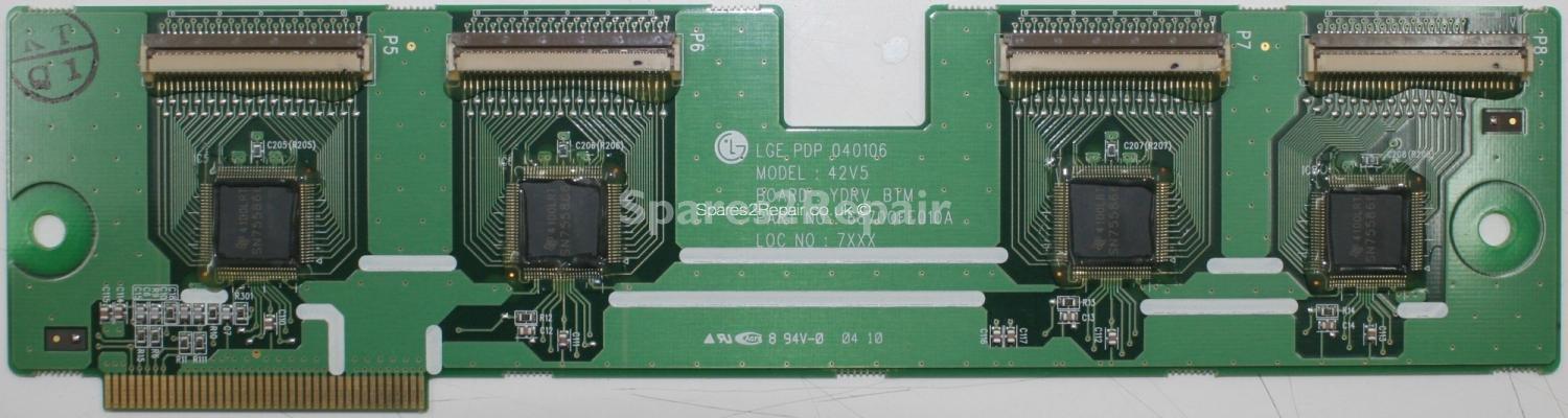 Techwood TWP-4210 - 42V5 YDRV_BTM - 6871QDH052C - 6870QFE010A - PDP 040106