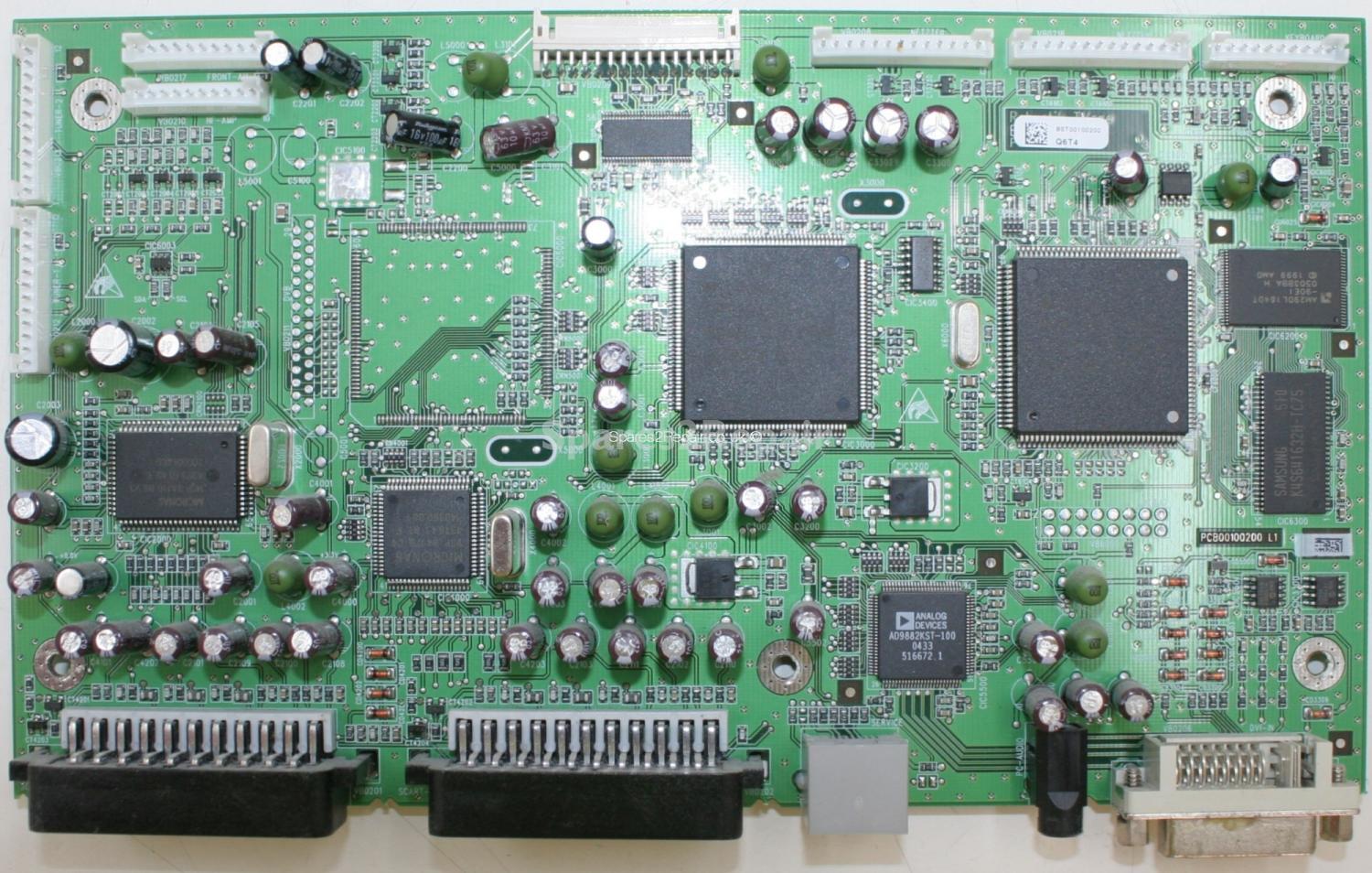 Tevion MD30132 - AV - PCB00100200 - BST00100200 Q6T4 - Robustik TVone