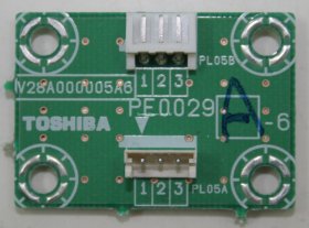 Toshiba 37WLT66 - Connector - PE0029 A-6 - V28A000005A6