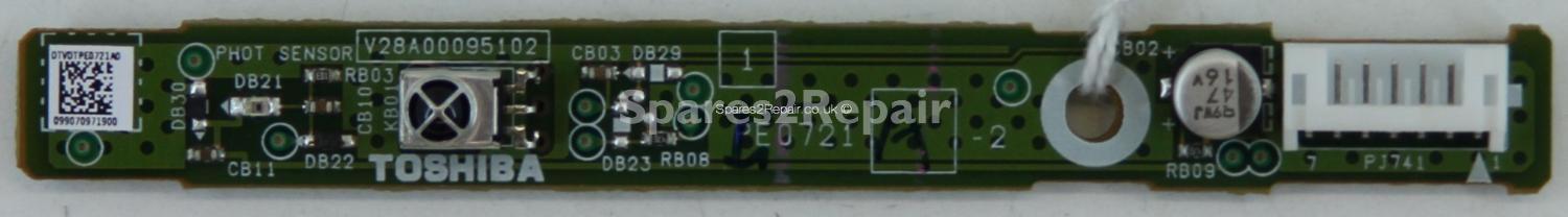 Toshiba 42AV635D - IR - PE0721 A-2 - V28A00095102
