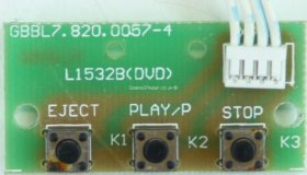 UMC X32/28C-GB-TCD-UK - DVD Buttons - GBBL7.820.0057-4 - L1532B(DVD)