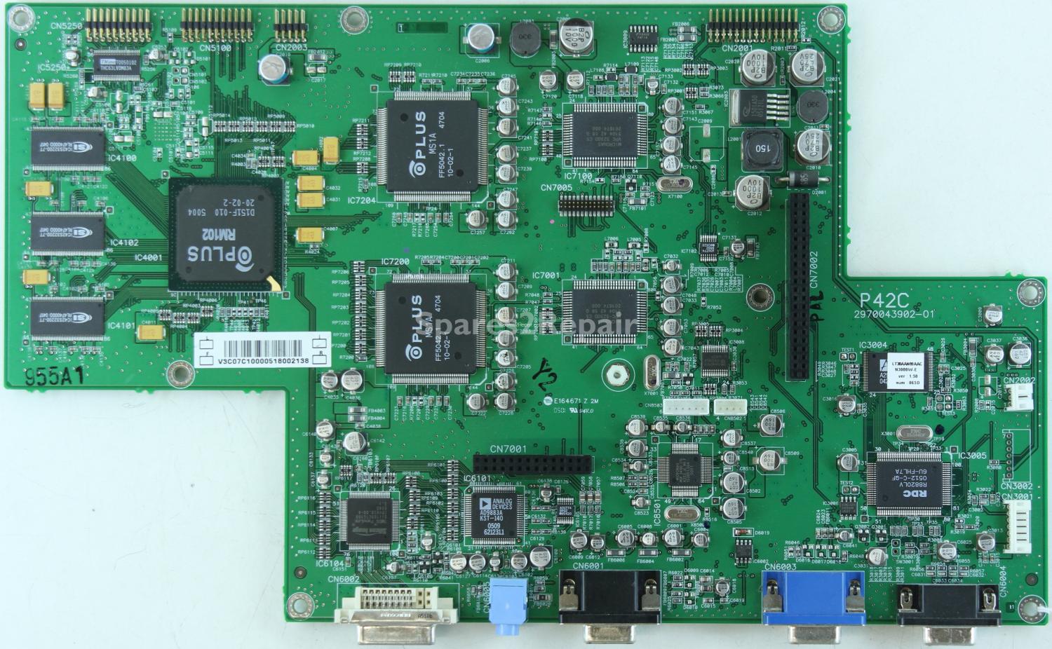 Viewsonic N3000W - Main AV - P42C - 2970043902-01