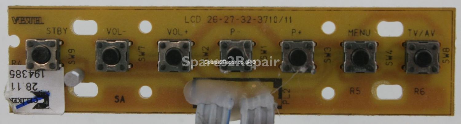 Wharfedale LCD2610AF - Buttons - 17TK34-1 - 170205